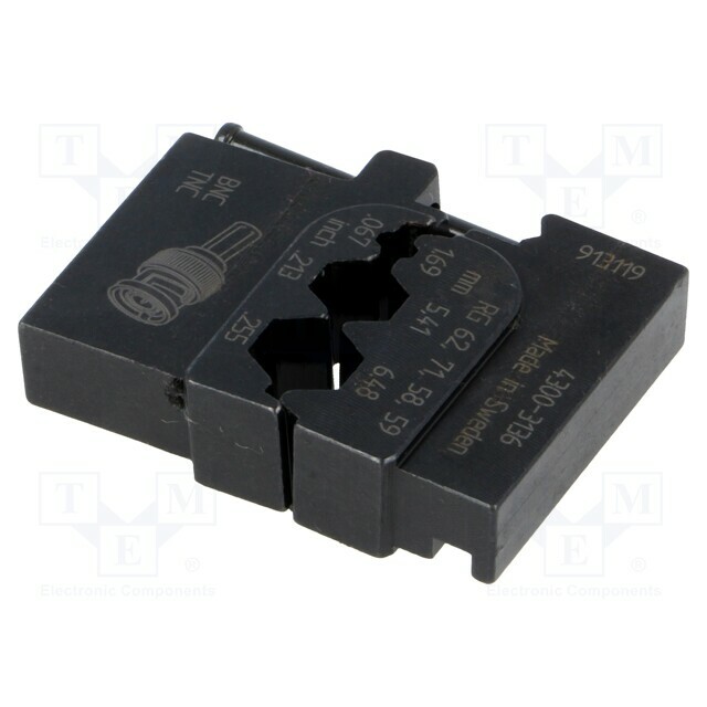 PRESSMASTER Crimping jaws; BNC connectors,TNC
