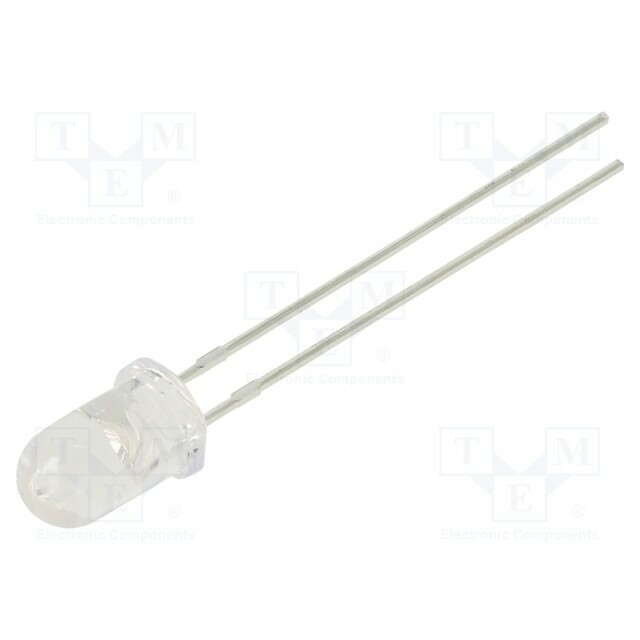 KINGBRIGHT ELECTRONIC LED; red; 5mm; 6000÷10000mcd