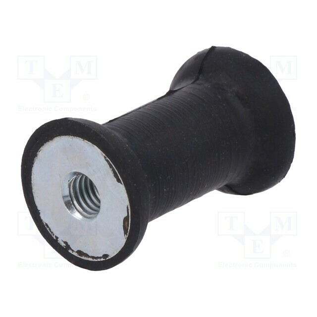 ELESA+GANTER Vibration damper; M6; Ø: 20mm