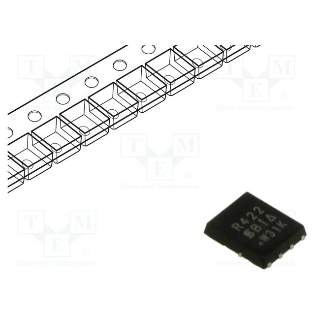 VISHAY Transistor: N-MOSFET; TrenchFET®; unipolar; 40V