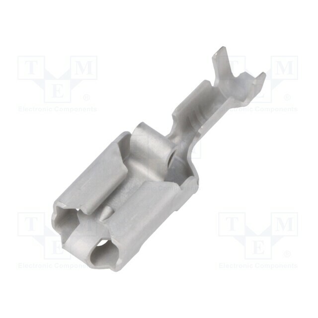 TE CONNECTIVITY Terminal: flat; 6.3mm