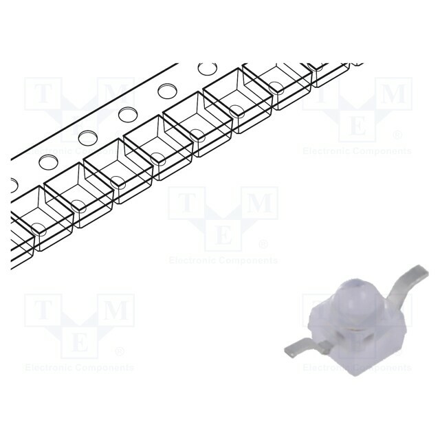 VISHAY LED; red; SMD; Gull wing