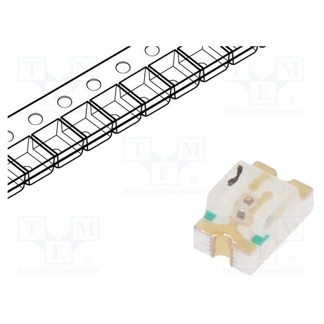 LUCKY LIGHT LED; red; SMD; 0805