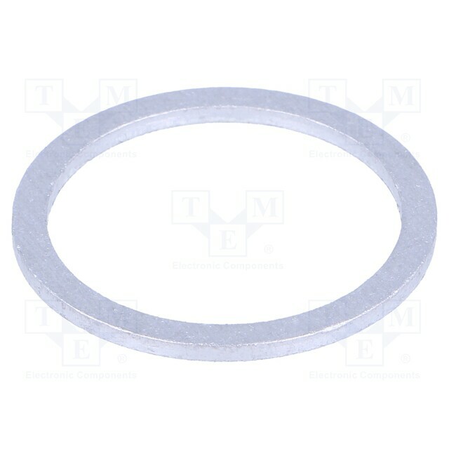 ELESA+GANTER Gasket; aluminium; Thk: 2mm; Øint: