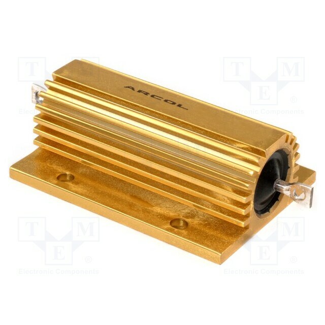 ARCOL/OHMITE Resistor: wire-wound; 300Ω; with heatsink