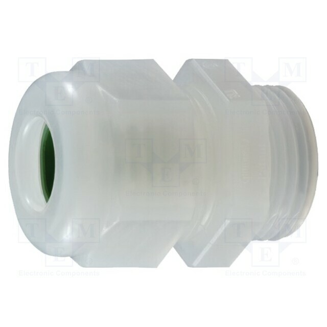 Cable gland; PG7; IP54; PVDF; natural