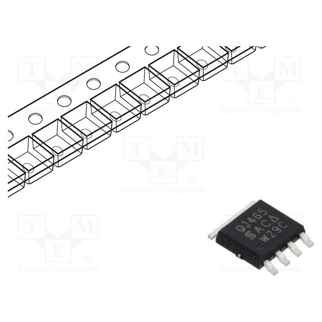 VISHAY Transistor: P-MOSFET; unipolar; -60V; -8A