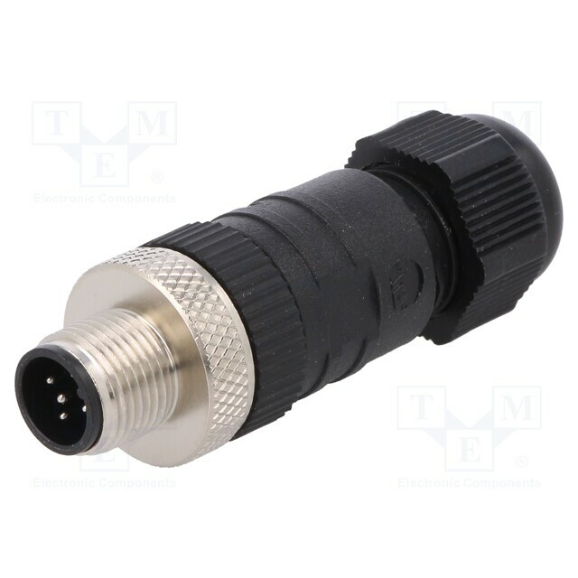 LUMBERG AUTOMATION Connector: M12; plug; PIN: