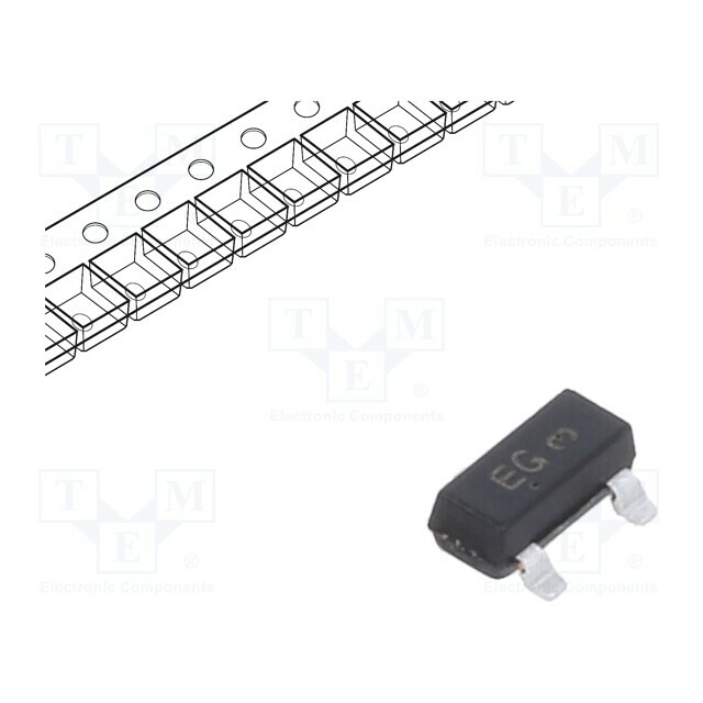 ONSEMI Transistor: NPN; bipolar; 45V; 0