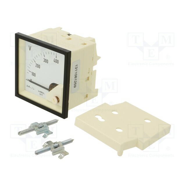 LUMEL Voltmeter; on panel; VAC: 0÷400V