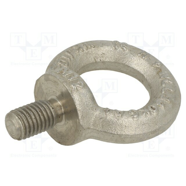 ELESA+GANTER Lifting eye bolt; M12; M12x20