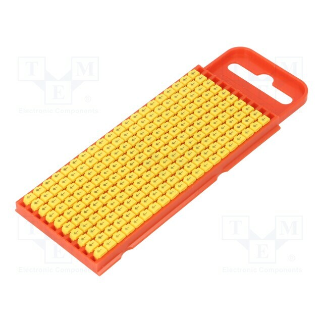 HELLERMANNTYTON Markers; 2÷2.8mm; polyamide; yellow