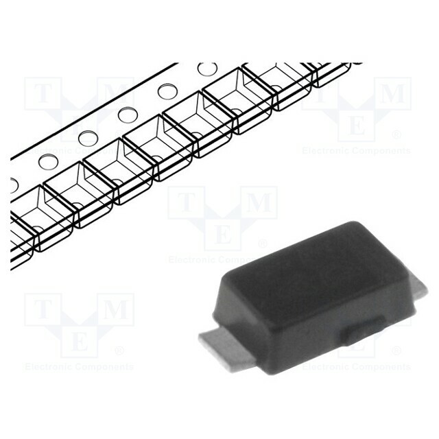 VISHAY Diode: rectifying; SMD; 600V; 1A