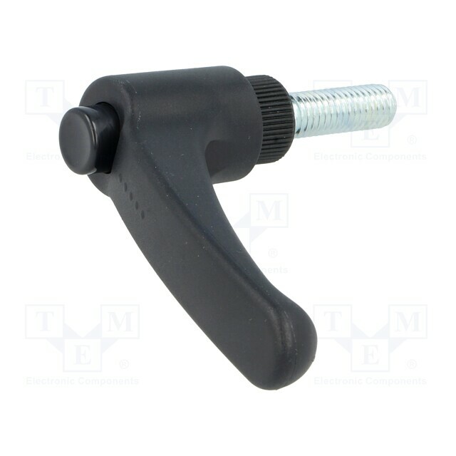 ELESA+GANTER Lever; adjustable; Thread len: 25mm
