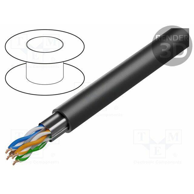 BELDEN Wire; F/UTP; Data Tuff®; 4x2x23AWG