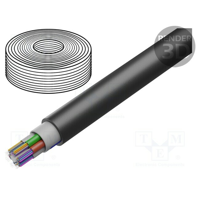Wire: fiber-optic; BiTfiber Z-XOTKtsd; Øcable: 11