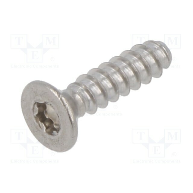 BOSSARD Screw; for plastic; 3x12; Head: