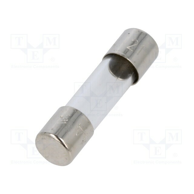SCHURTER Fuse: fuse; 5x20mm; cylindrical,glass