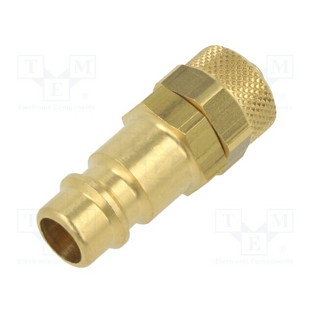 PNEUMAT Connector; connector pipe; 0÷35bar; brass