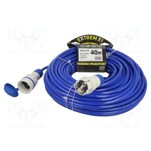 KEL Extension lead; H07BQ-F; 3G1.5mm2
