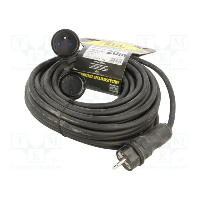KEL Extension lead; H05RR-F; 3G2.5mm2