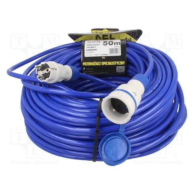 KEL Extension lead; H07BQ-F; 3G2.5mm2