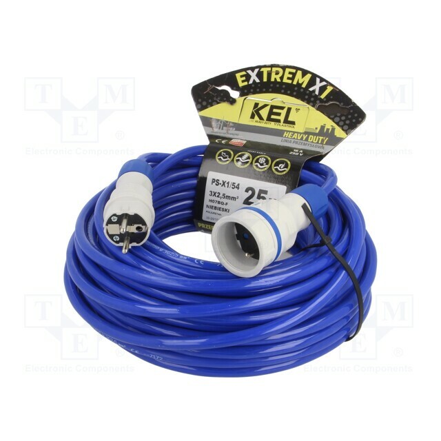 KEL Extension lead; H07BQ-F; 3G2.5mm2