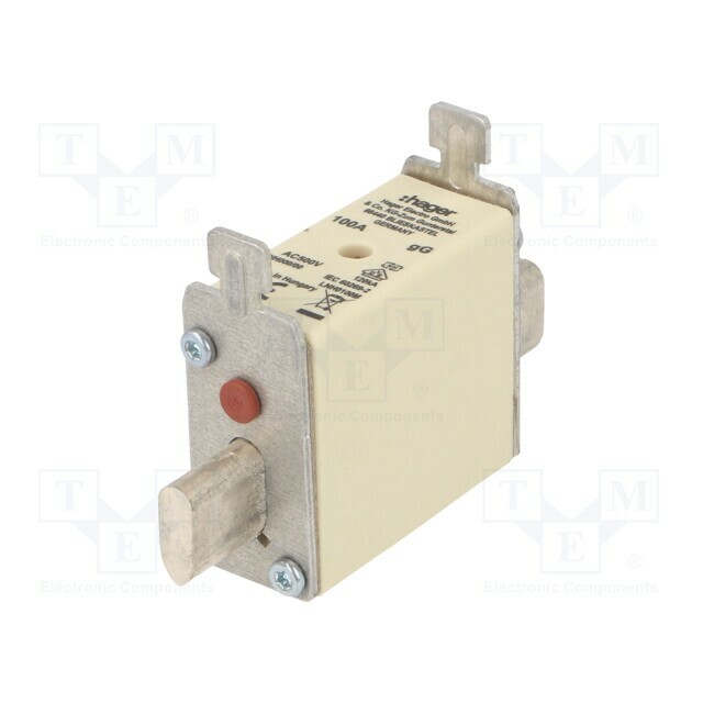 HAGER Fuse: fuse; NH000; industrial; 100A