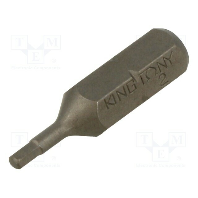 KING TONY Screwdriver bit; hex key