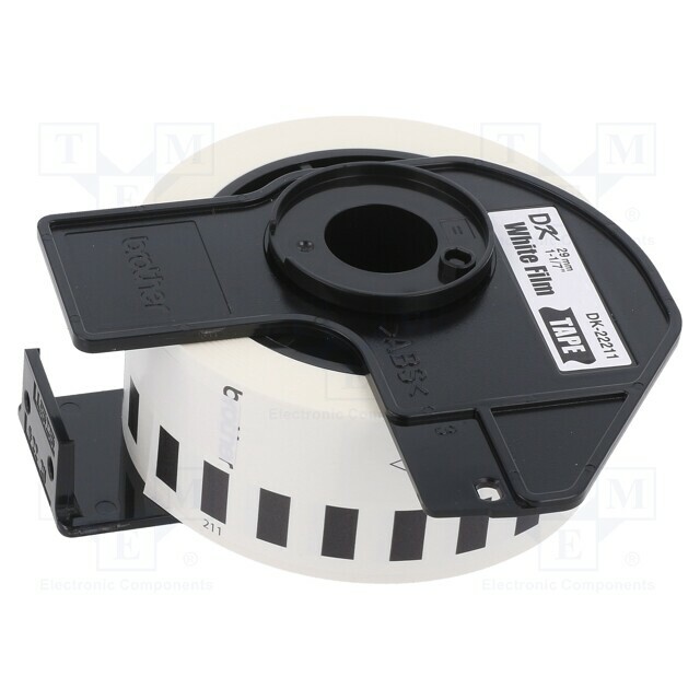 BROTHER Label; 29mm; 15.24m; white