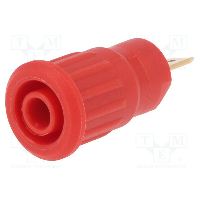 STAUBLI Laboratory connector: 4mm banana; socket