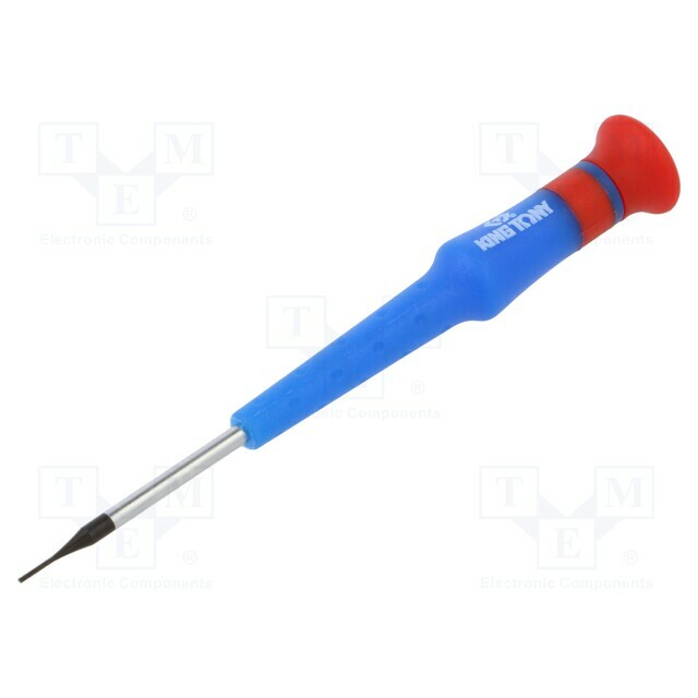 KING TONY Screwdriver: precision; slot; 0
