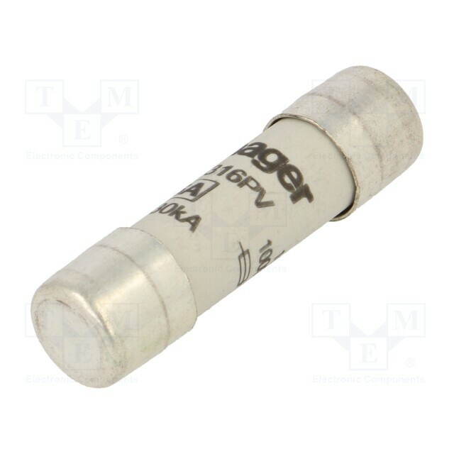 HAGER Fuse: fuse; 10x38mm; cylindrical,industrial