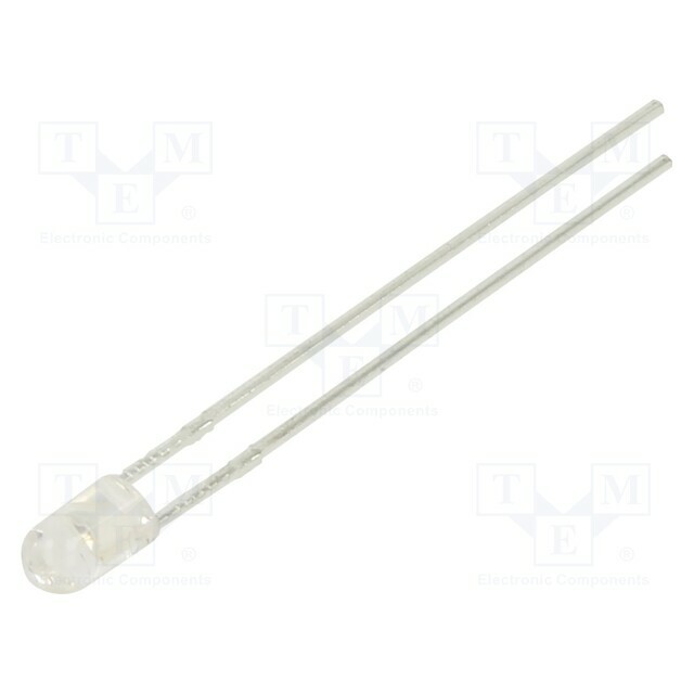 LUCKY LIGHT LED; blue; 3mm; 5000mcd