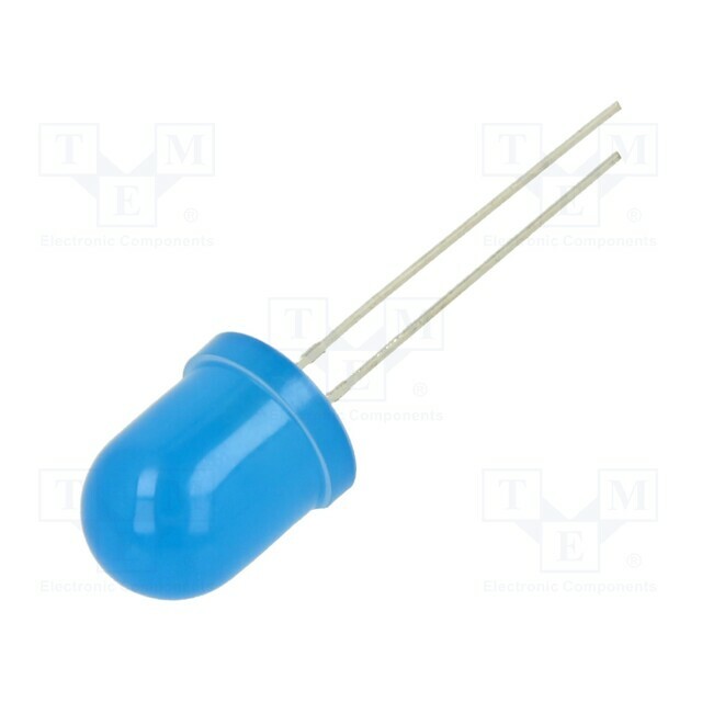 LUCKY LIGHT LED; blue; 10mm; 350mcd
