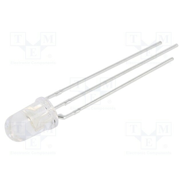 LUCKY LIGHT LED; red/blue; 5mm; 30°