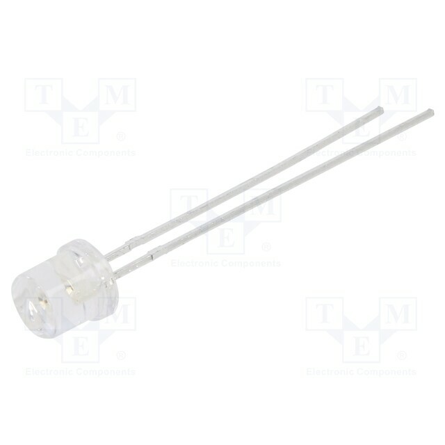 LUCKY LIGHT LED; green; 5mm; 45mcd