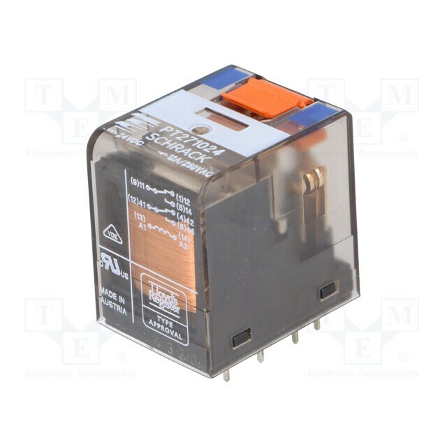 TE CONNECTIVITY Relay: electromagnetic; Ucoil: 24VDC