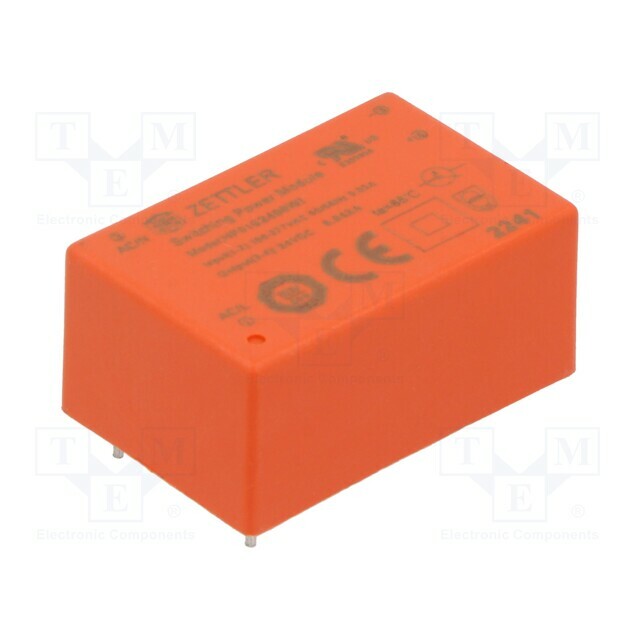 ZETTLER Converter: AC/DC; 1W; Uin: 85÷305VAC