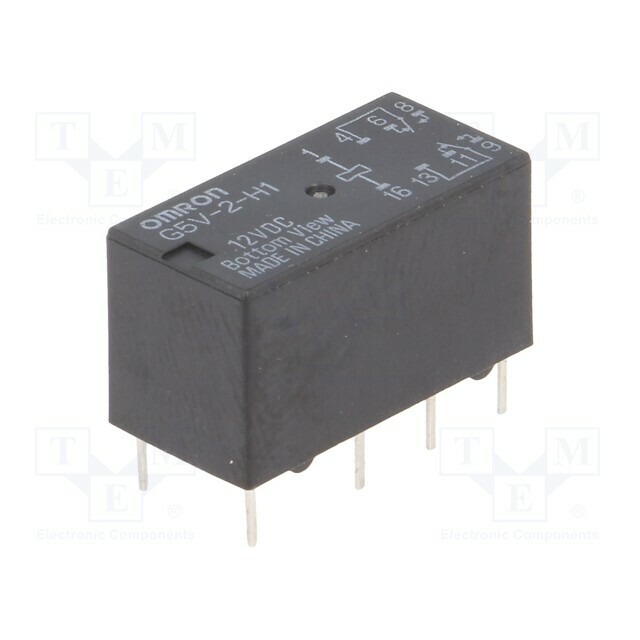 OMRON Electronic Components Relay: electromagnetic; Ucoil: