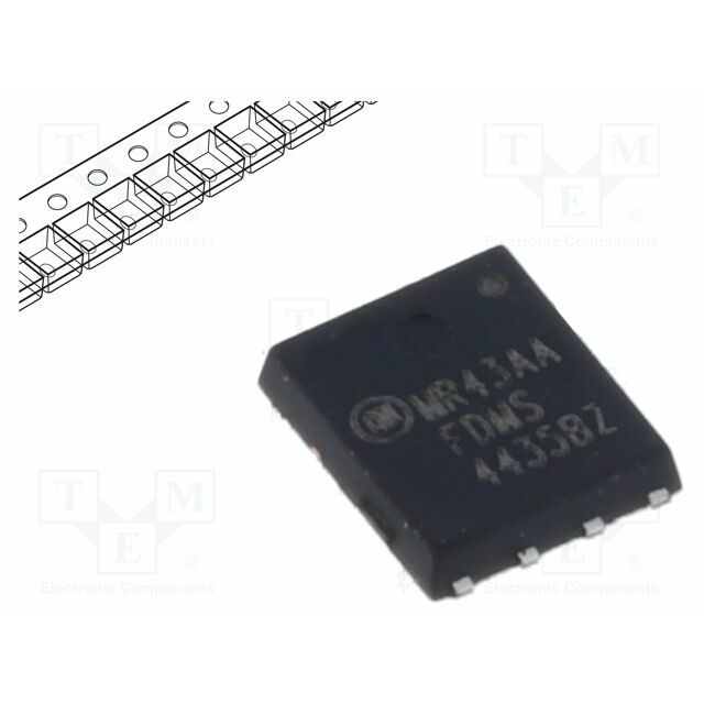 ONSEMI Transistor: P-MOSFET; unipolar; -30V; -18A