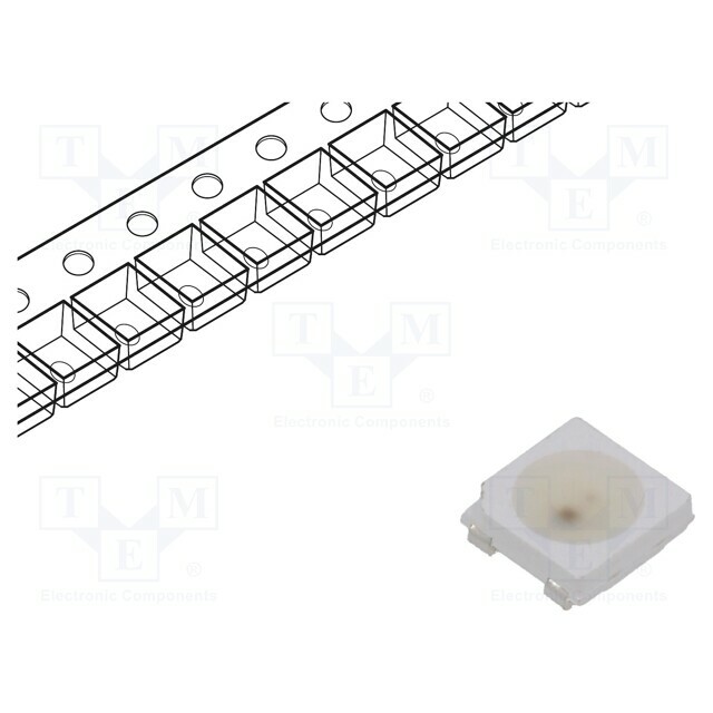 LUCKY LIGHT Programmable LED; RGB; SMD