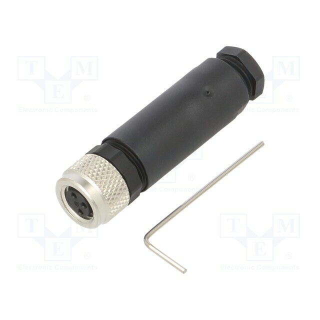 BINDER Connector: M8; female; PIN: 4