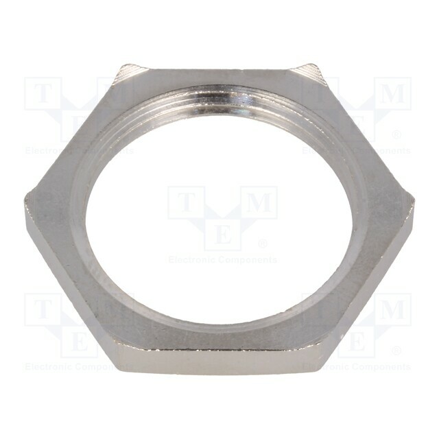 LAPP Nut; with earthing; M25; brass