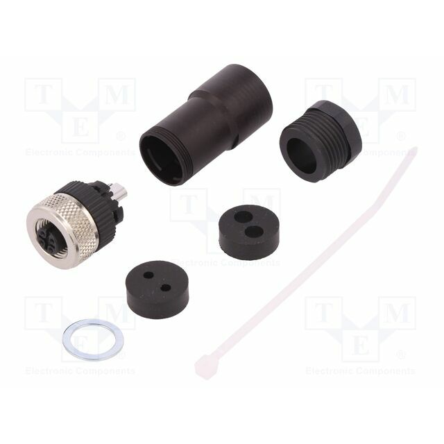 LUMBERG AUTOMATION Connector: M12; plug; PIN: