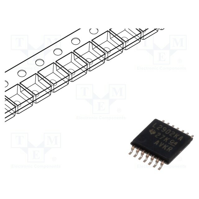 TEXAS INSTRUMENTS IC: operational amplifier; 1
