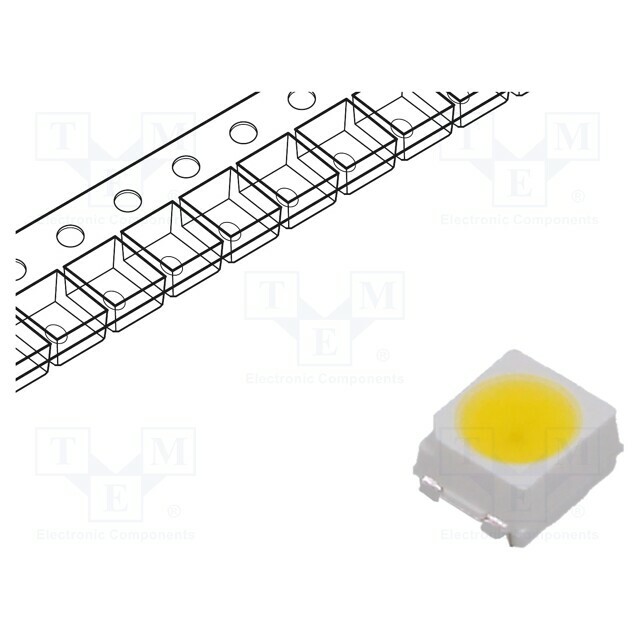 BROADCOM (AVAGO) LED; white cold; SMD