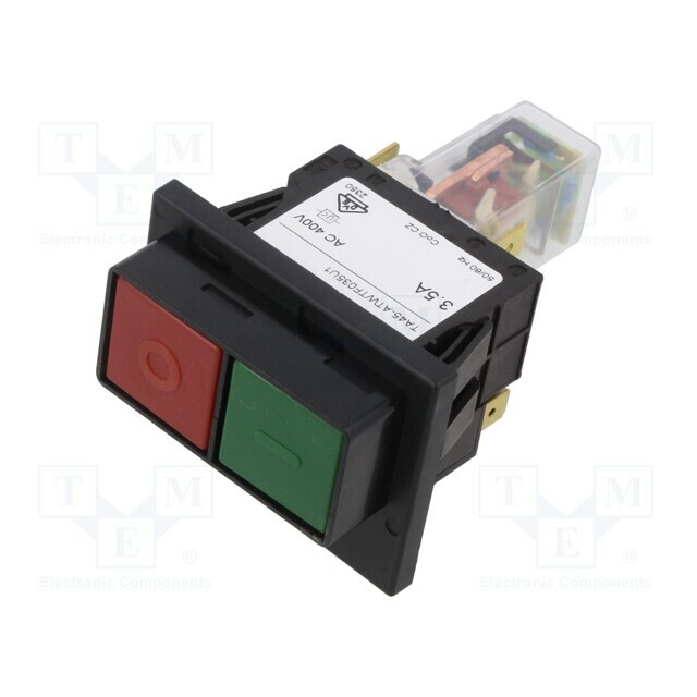 SCHURTER Circuit breaker; 3.5A; Poles: