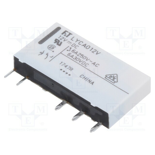 FCL Components Relay: electromagnetic; Ucoil: 12VDC