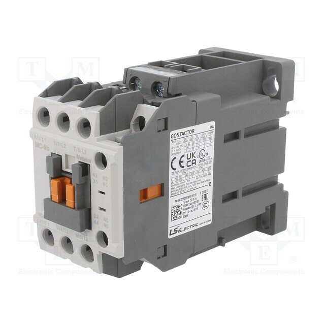 LS ELECTRIC Contactor: 3-pole; NO x3